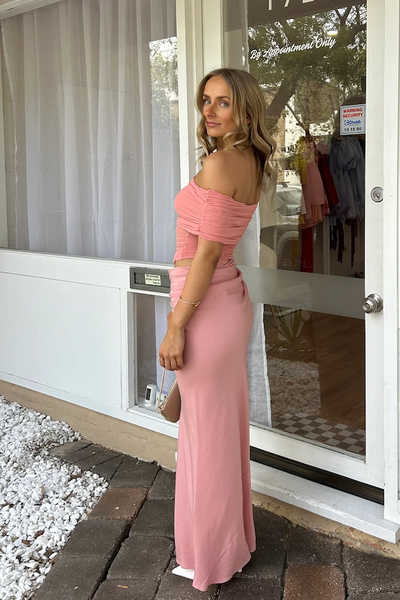 Nico Off Shoulder Maxi Dress